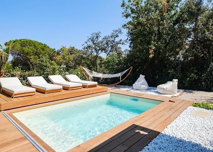 Luxurious New Pool Golf St Tropez فيلة سانت ماكسيم